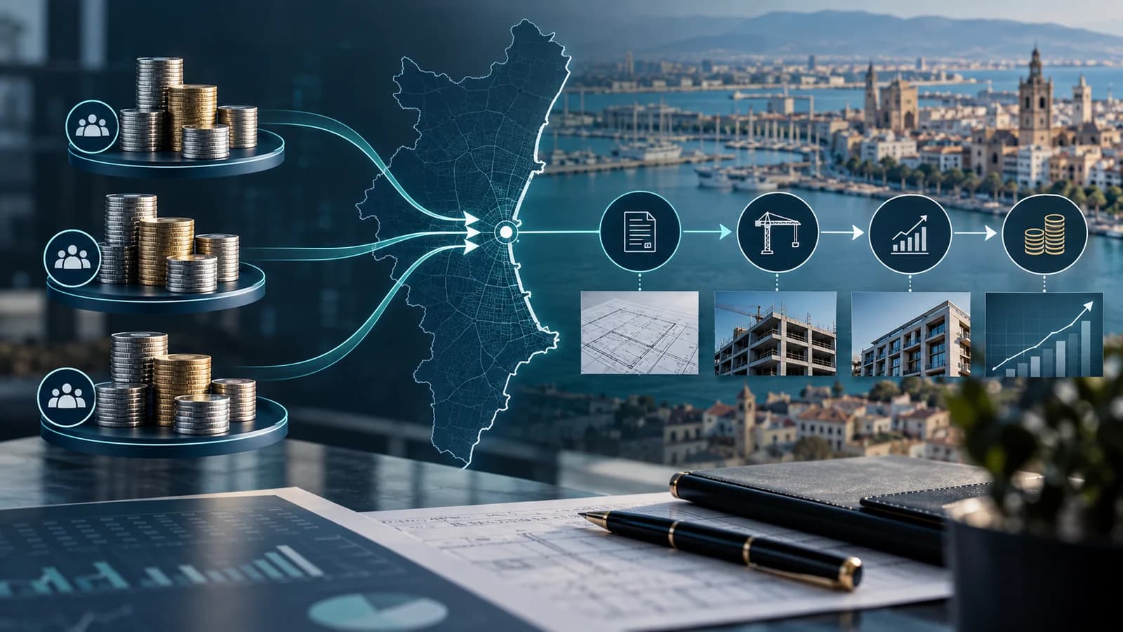 Análisis financiero del crowdfunding inmobiliario en Valencia